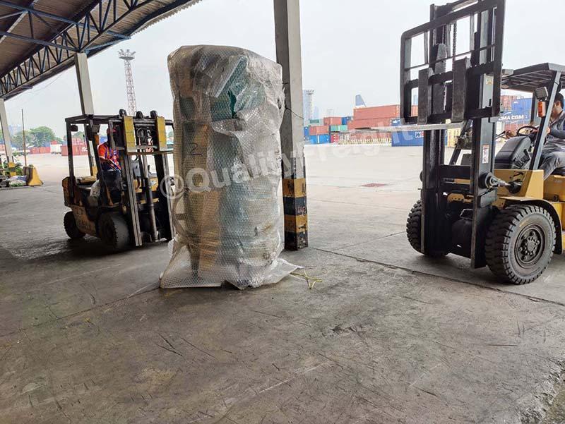 ขนส่งสกรูแอร์คอมเพรสเซอร์ นำเข้าจากจีน 2 - Quality Freight International 381410 - Quality Access Global Logistics Co., Ltd.