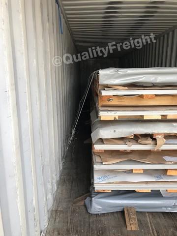 ขนส่ง stanless sheet ส่งออกไปเอเชีย 8 - Quality Freight International ส่งสินค้าระหว่างประเทศ 00001 - Quality Access Global Logistics Co., Ltd.