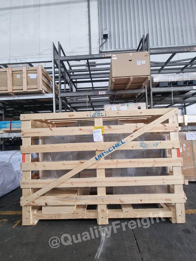 ขนส่งเครื่องหั่นผลไม้ นำเข้ามาทางแอร์ จากอเมริกา 1 - Quality Access Global Logistics Co., Ltd.