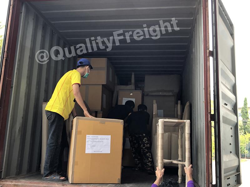 ขนส่งเฟอร์นิเจอร์ออกไปอเมริกา 1 - Quality Freight International ขนส่งเฟอร์นิเจอร์ออกไปอเมริกา 2 - Quality Access Global Logistics Co., Ltd.