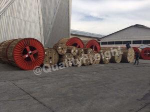 Fumigation ล้อสายไฟ ในโรงงานลูกค้า ขายในประเทศ 00008 - Quality Access Global Logistics Co., Ltd.