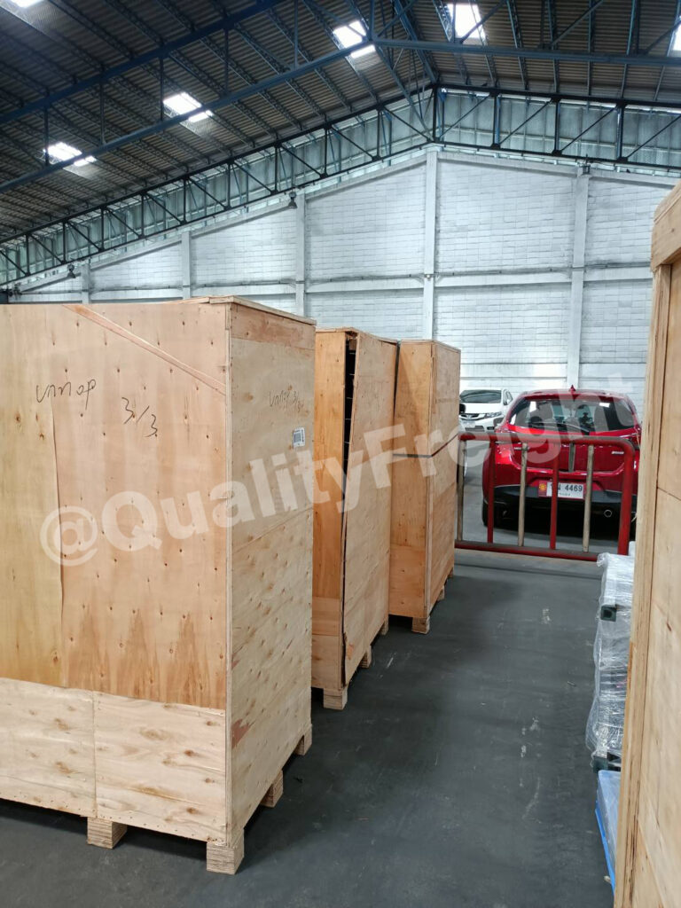 ขนส่งนำเข้าเครื่องจักรผลิตหน้ากากอนามัยจากจีน 1 - Quality Freight International ขนส่งนำเข้าเครื่องจักรผลิตหน้ากากอนามัยจากจีน