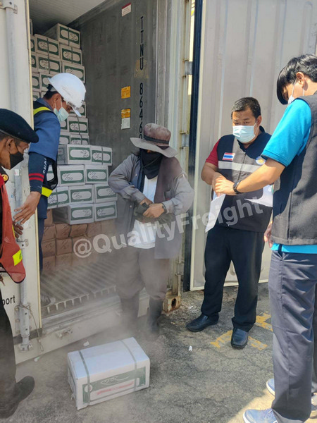 ขนส่งปลานำเข้าจากปากีสถาน