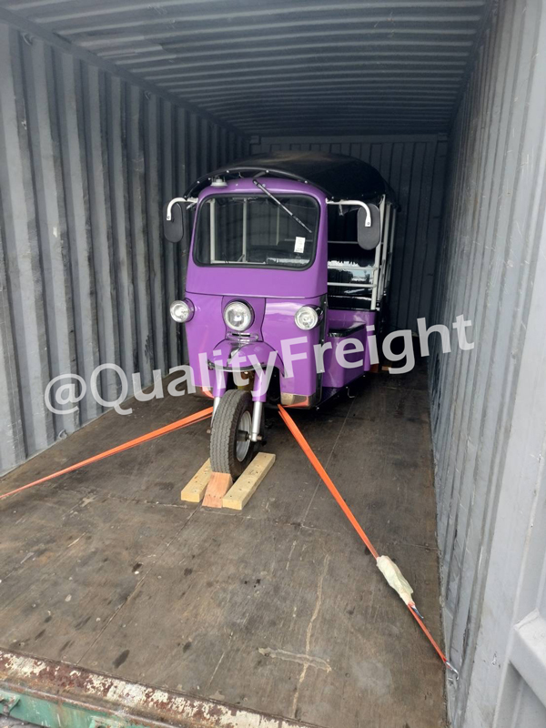 LINE ALBUM รถตุ๊กตุ๊ก Tuk Tuk ส่งออกไป ญี่ปุ่น 220701 0 - Quality Access Global Logistics Co., Ltd.