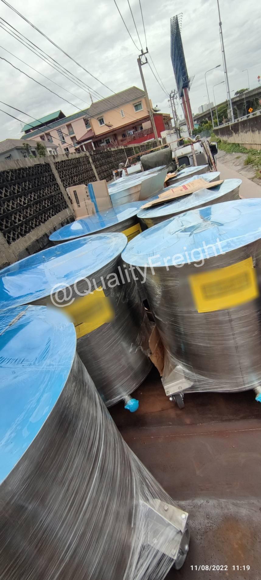 ส่งออกถังสแตนเลสไปเวียดนาม 2 - Quality Freight International 184599 - Quality Access Global Logistics Co., Ltd.