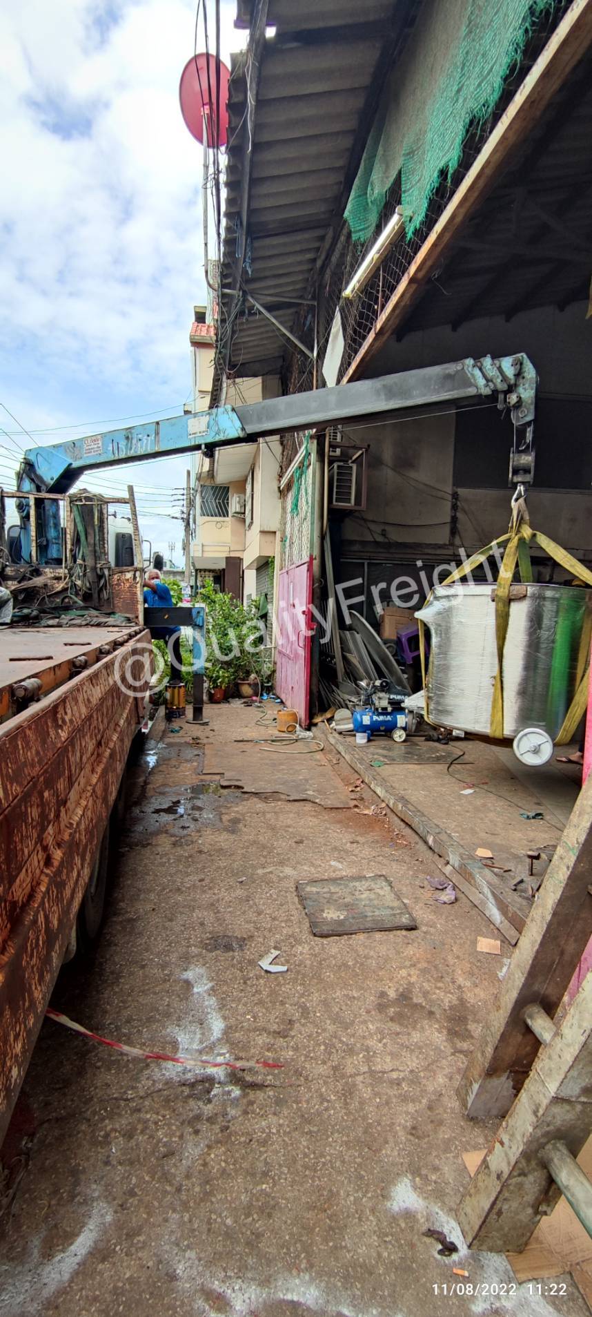 ส่งออกถังสแตนเลสไปเวียดนาม 4 - Quality Freight International 184638 - Quality Access Global Logistics Co., Ltd.