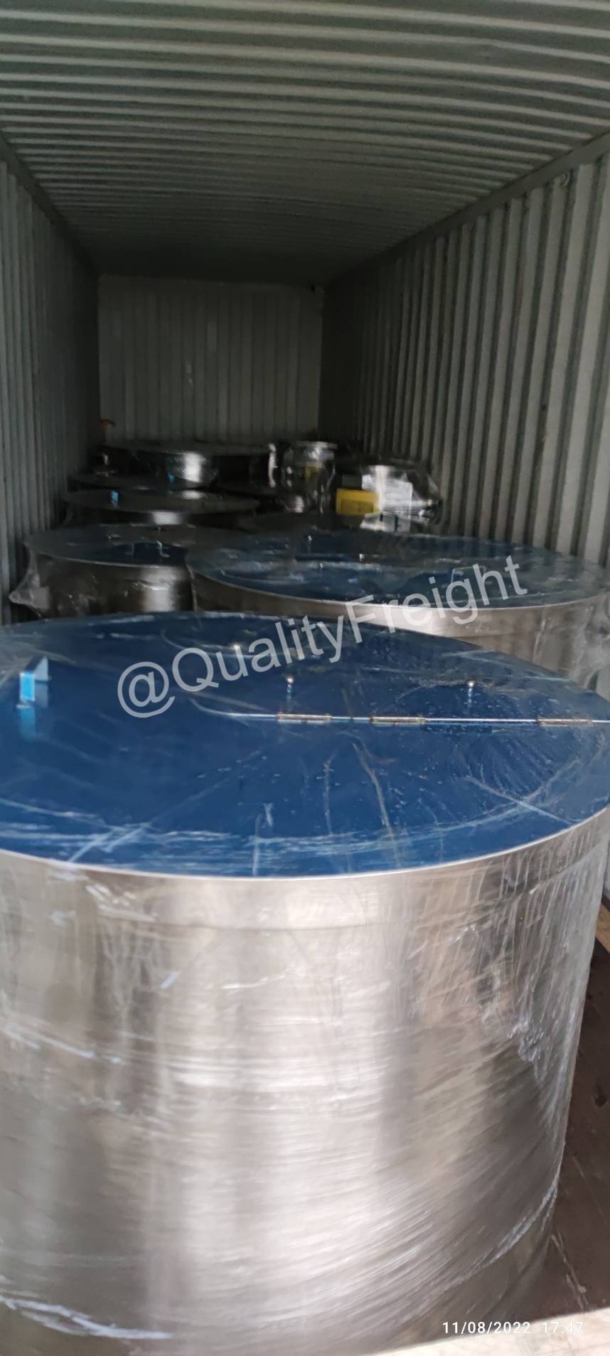 ส่งออกถังสแตนเลสไปเวียดนาม 7 - Quality Freight International 184852 - Quality Access Global Logistics Co., Ltd.