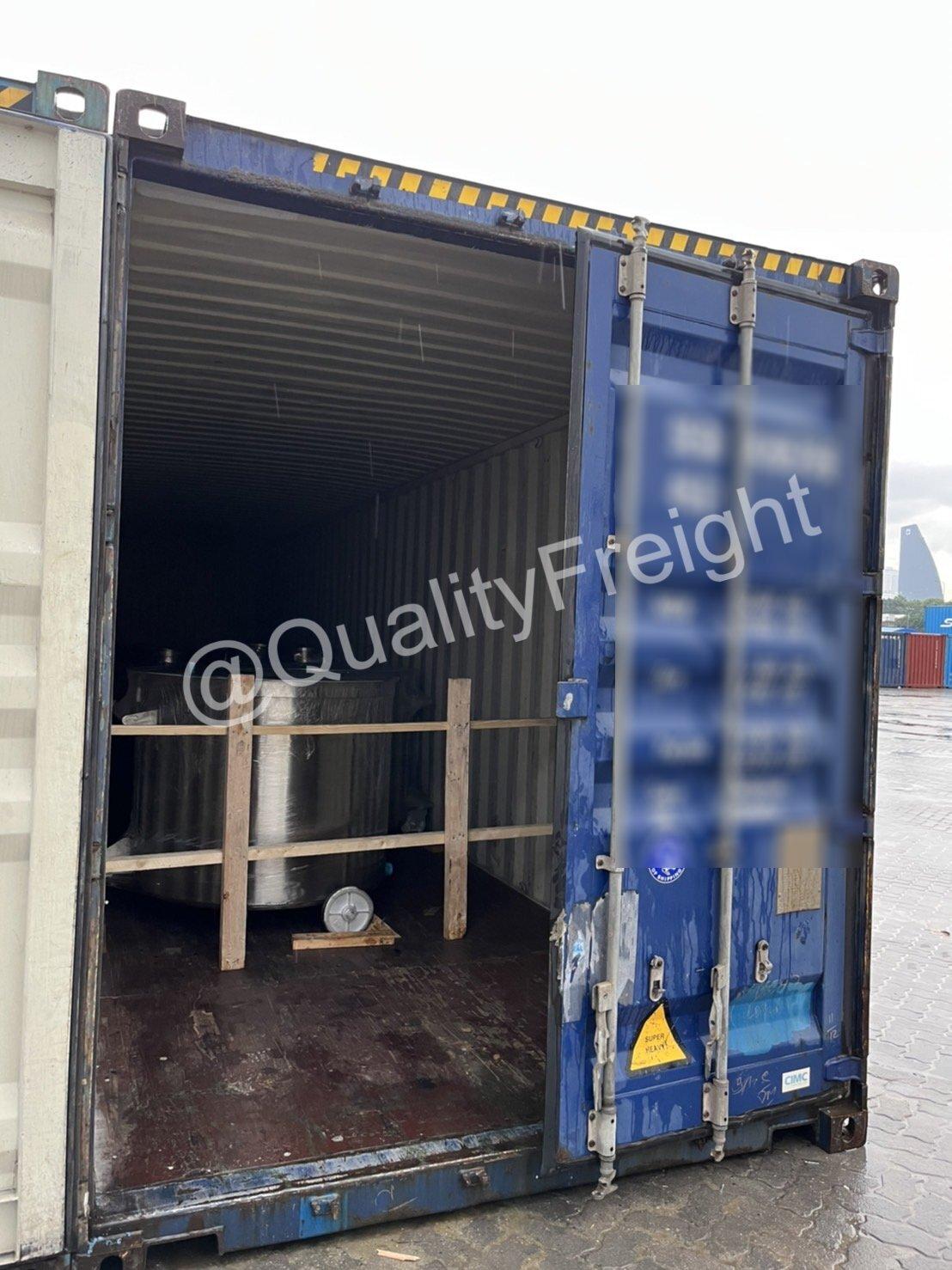 ส่งออกถังสแตนเลสไปเวียดนาม 8 - Quality Freight International S 6324293 - Quality Access Global Logistics Co., Ltd.