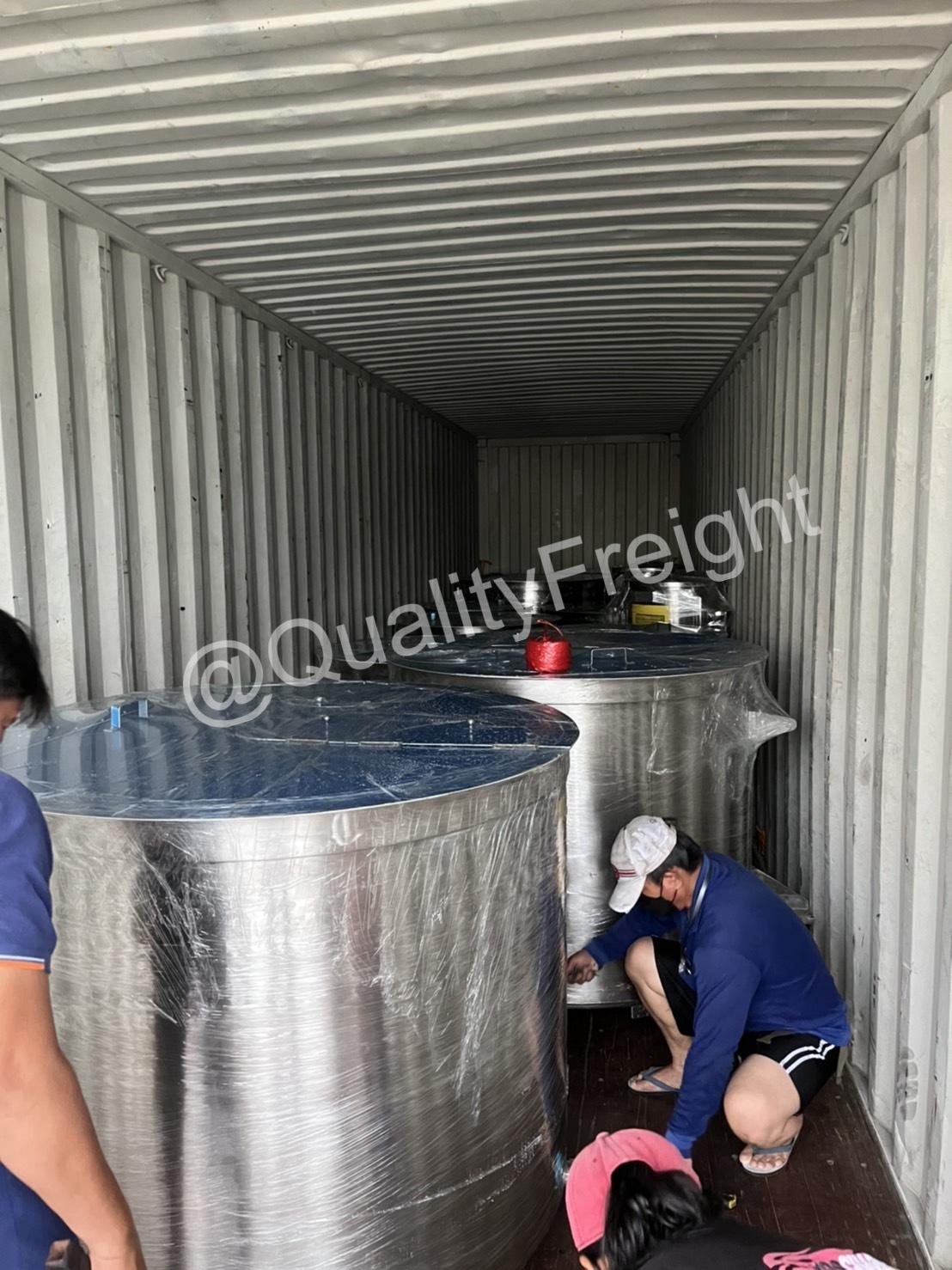ส่งออกถังสแตนเลสไปเวียดนาม 10 - Quality Freight International S 6324300 - Quality Access Global Logistics Co., Ltd.